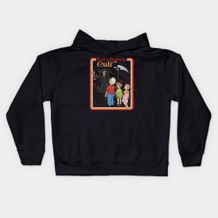 Let's Start a Cult Weird Ironic Savage Throwback Kids Hoodie